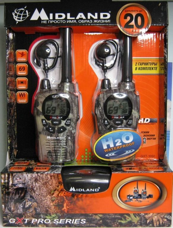 Радиостанция Midland GXT1050